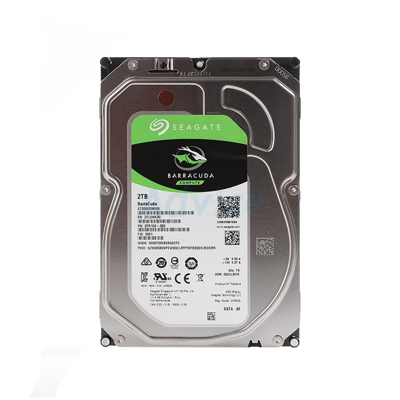 2 TB HDD SEAGATE BARRACUDA