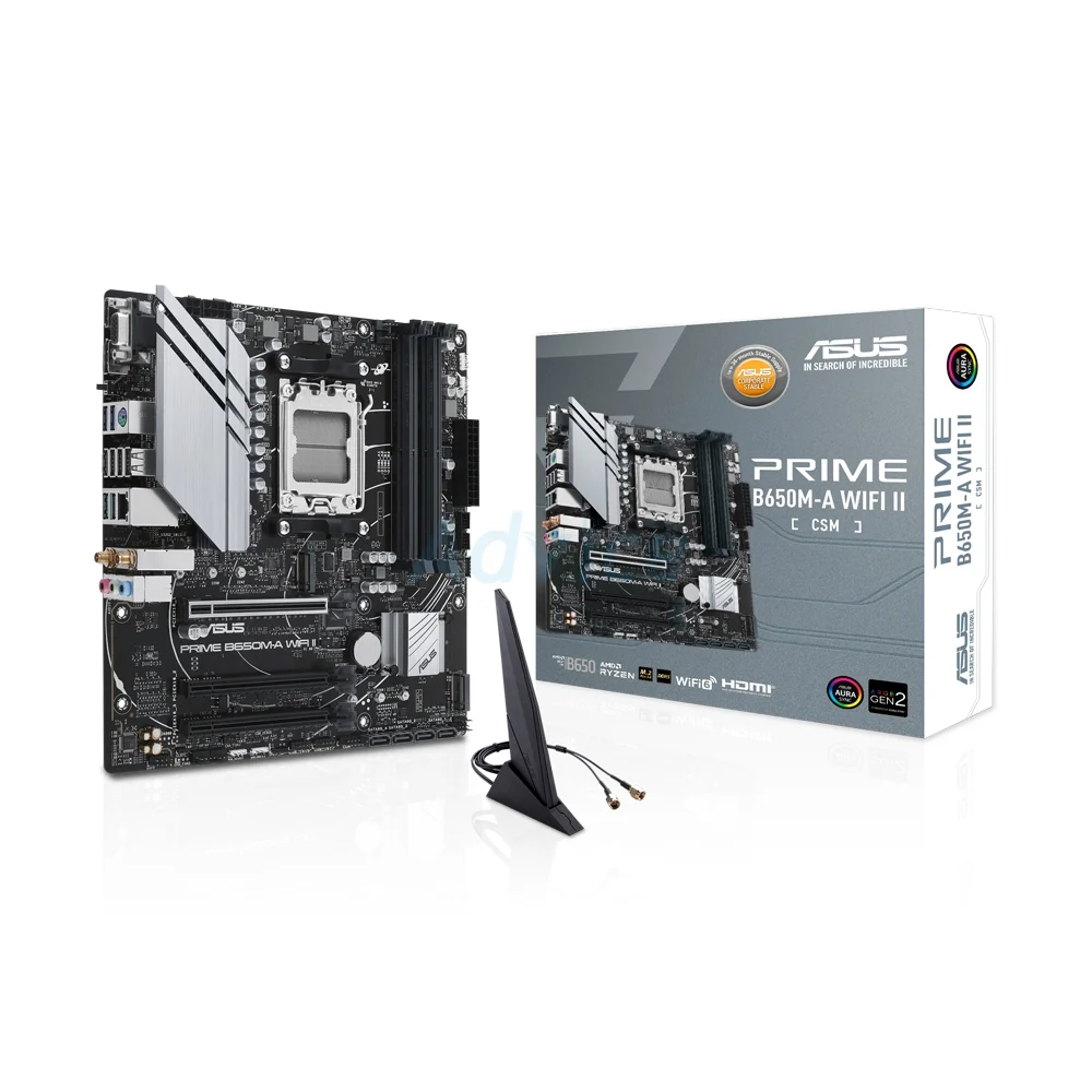MAINBOARD (AM5) ASUS PRIME B650M-A WIFI II CSM DDR5